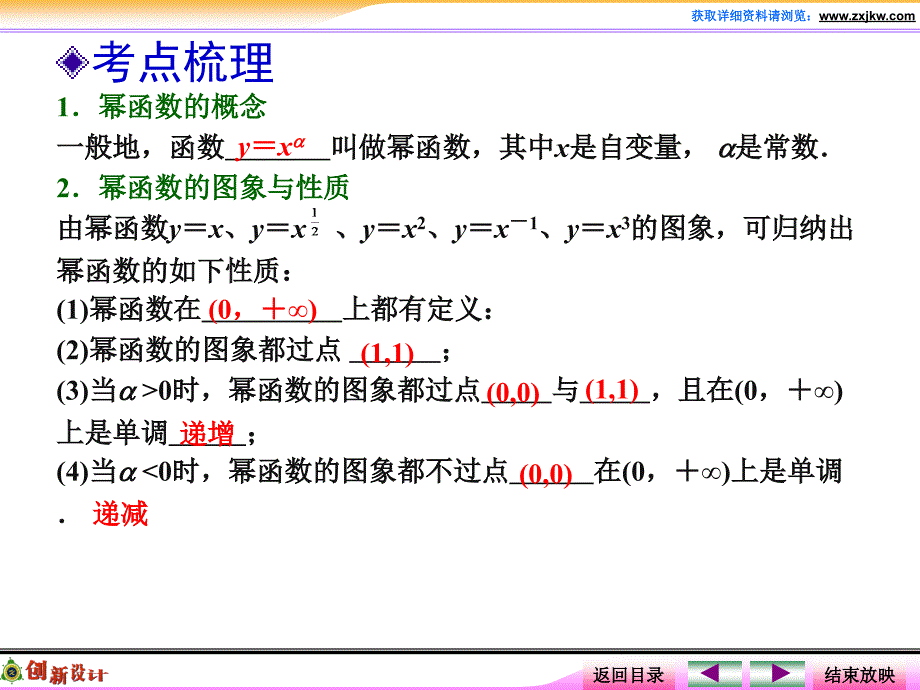 第二章第6讲幂函数与二次函数_第3页