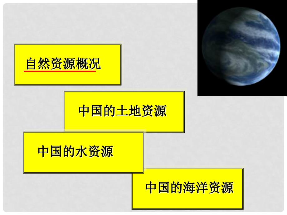 八年级地理上册 第三章中国的自然资源复习课件 （新版）湘教版_第2页