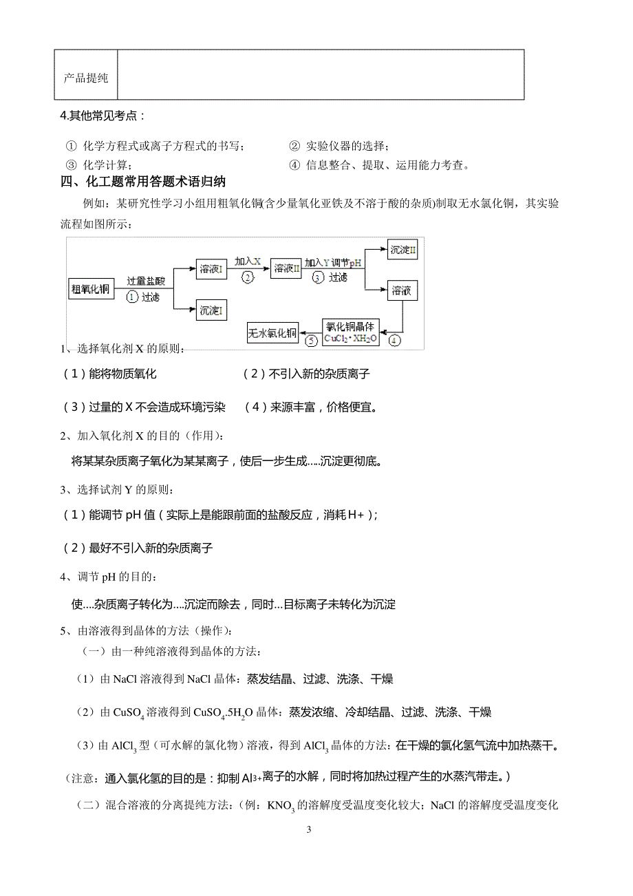 化工流程题(专题复习)_第3页