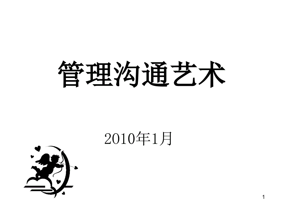 店铺运营管理沟通艺术_第1页