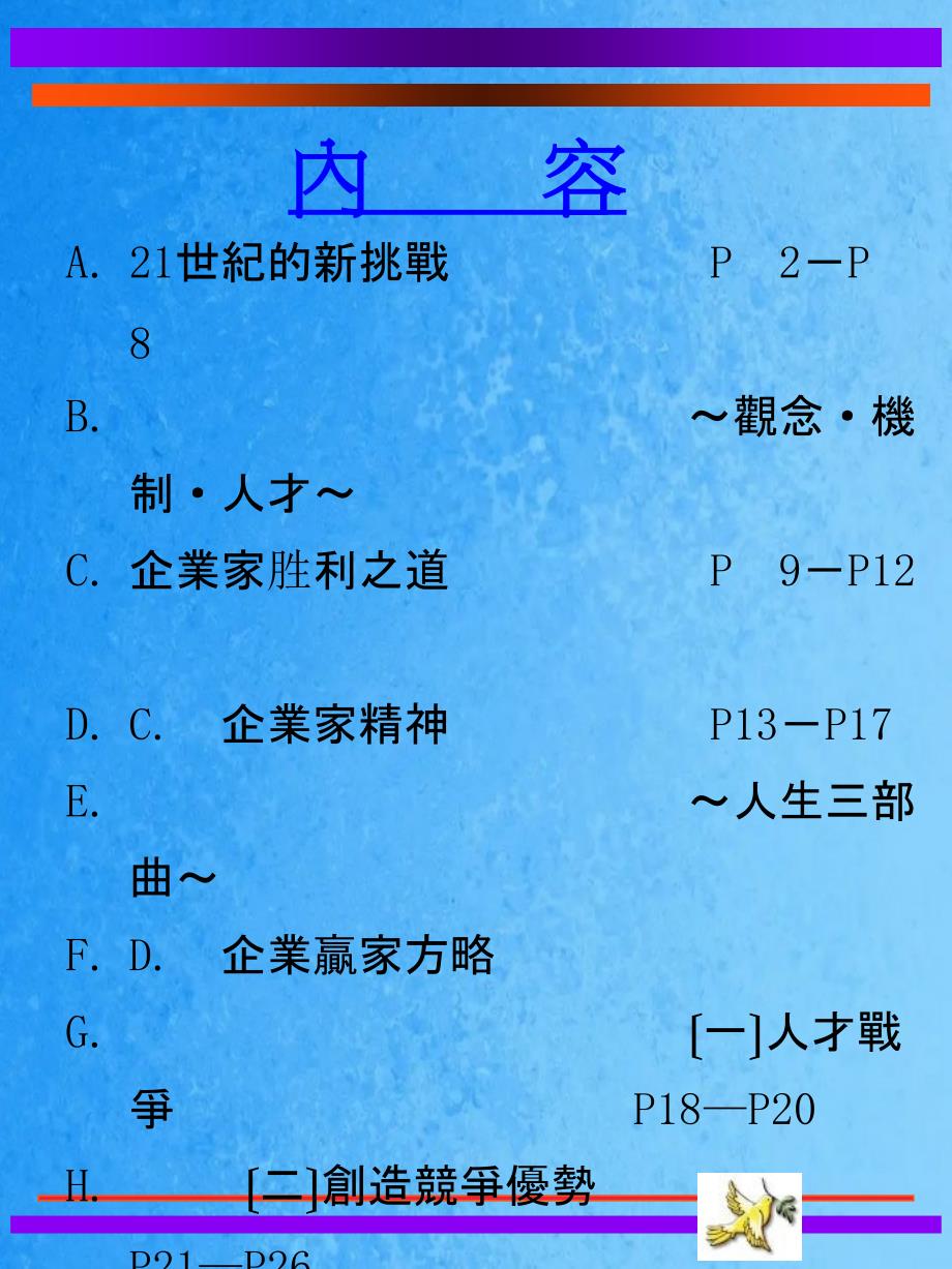 曾宪章21世紀企業家的精神與方略ppt课件_第2页