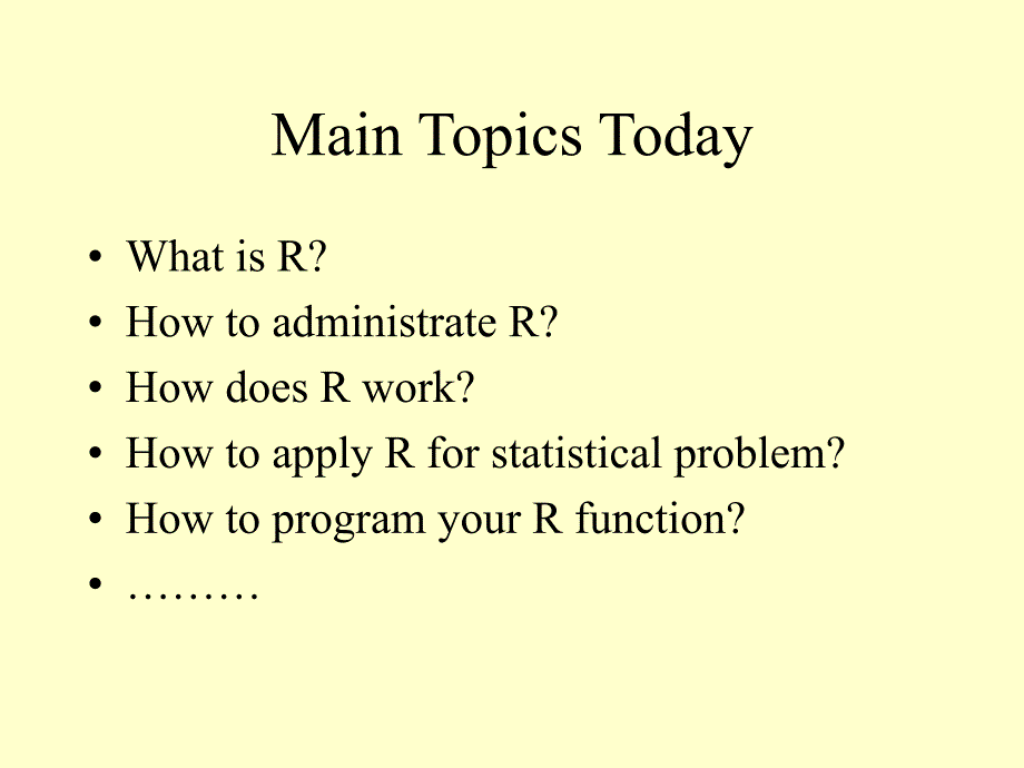 【复旦大学】R统计软件使用方法_第2页