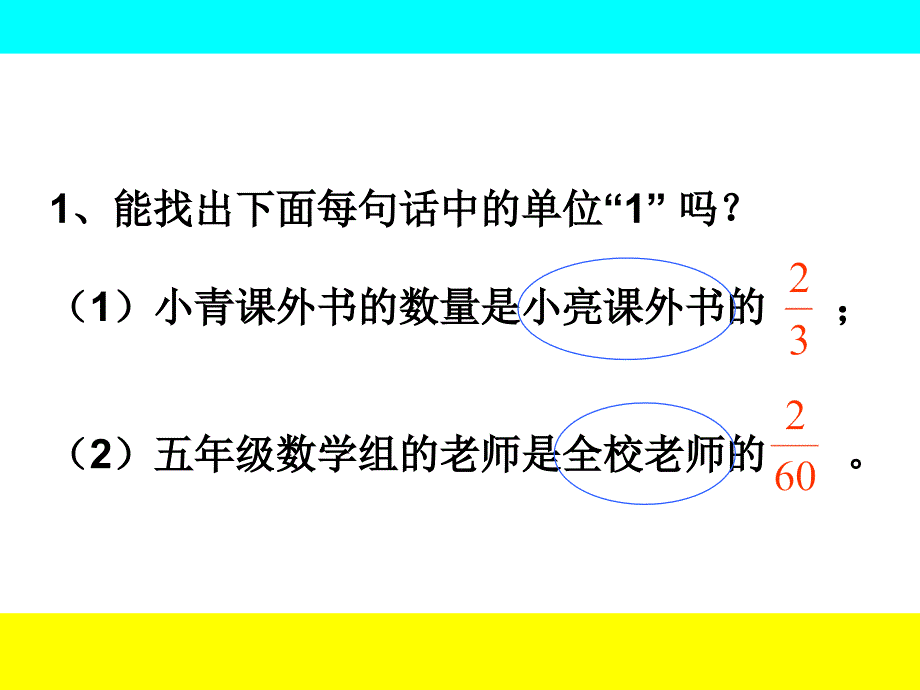 新人教版五年级数学下册分数与除法ppt课件_第2页