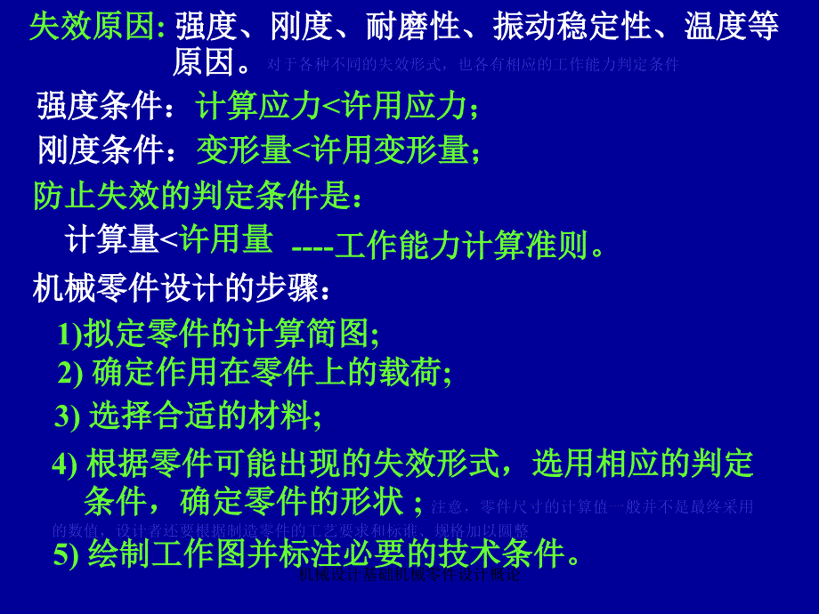 机械设计基础机械零件设计概论_第3页