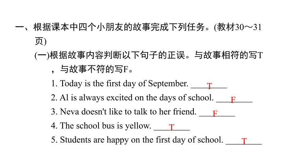 六年级上册英语习题课件-Unit 2 Lesson 12 Be Safe on the Way 冀教版(共17张PPT)_第2页