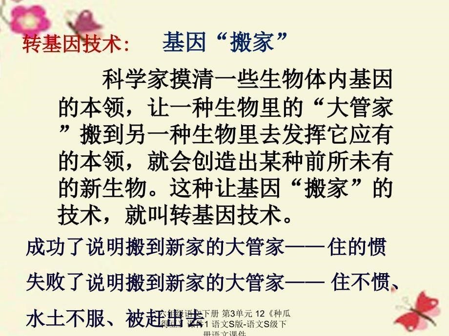 最新六年级语文下册第3单元12种瓜得豆课件1语文S版语文S级下册语文课件_第5页