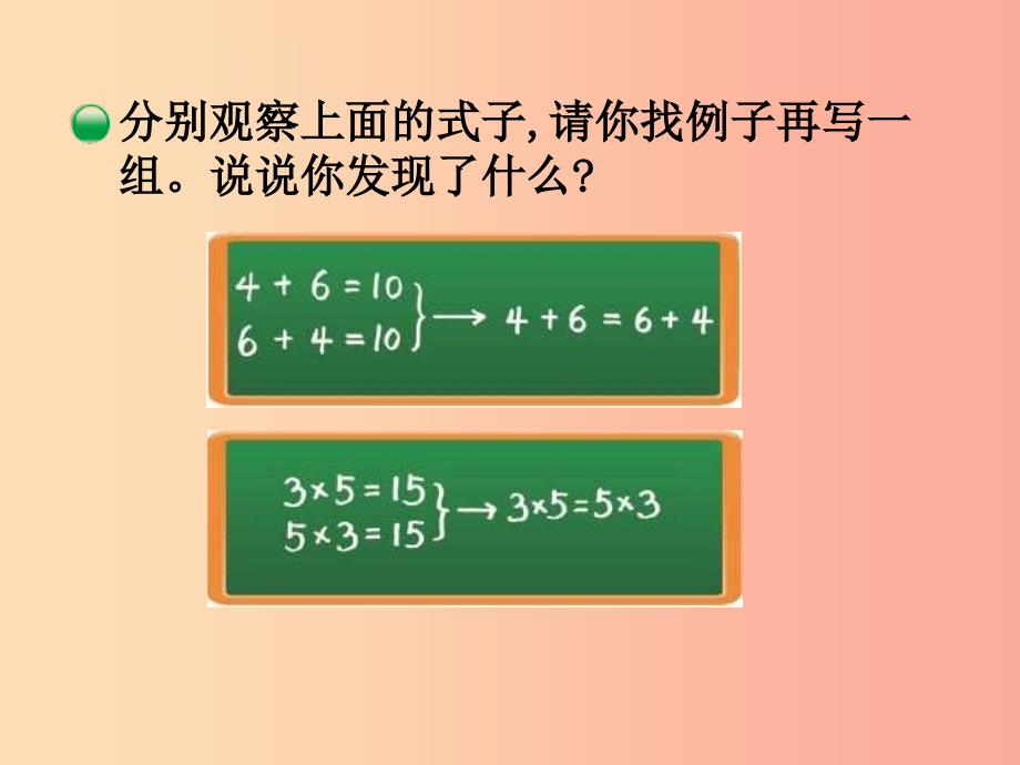 四年级数学上册 第4单元 运算律 第2节 加法交换律和乘法交换律课件 北师大版_第4页