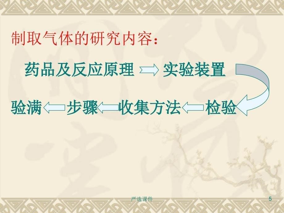 二氧化碳制取的研究教学ppt【课堂资料】_第5页