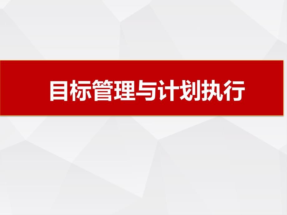 目标管理与执行计划.ppt_第1页