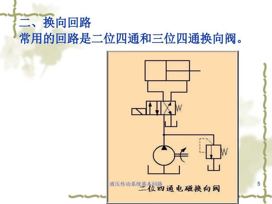 液压传动系统基本回路课件_第5页