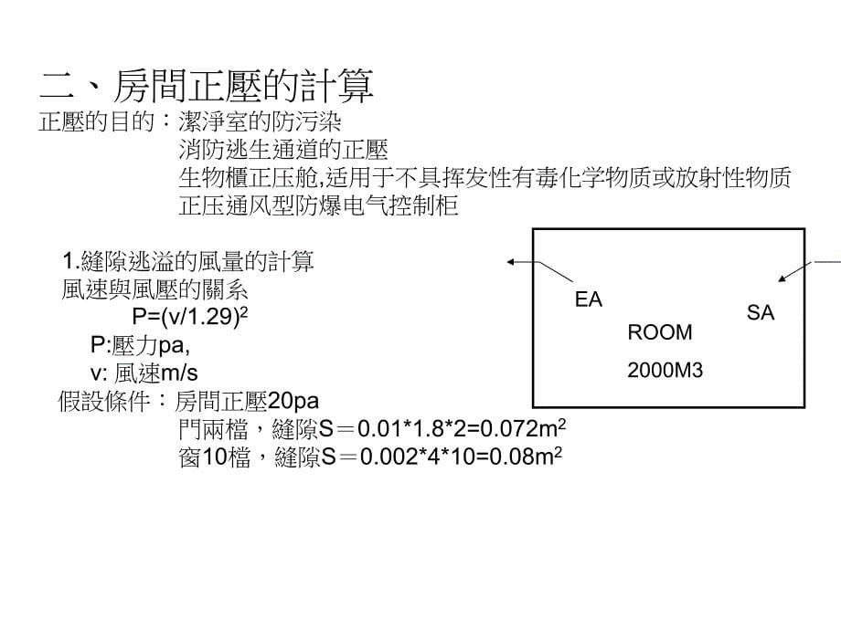 房间正压控制计算的理念.ppt_第5页