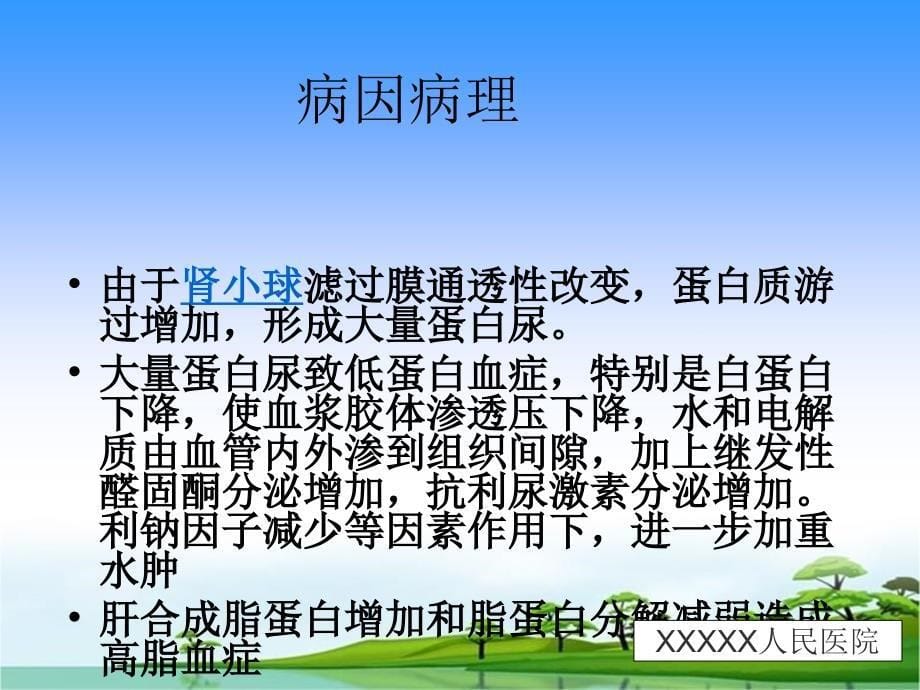 肾病综合症护理查房张课件_第5页