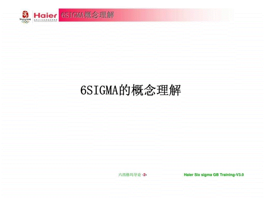 Haier 六西格玛导论_第3页