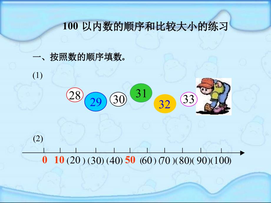 100以内数的认识数的顺序比较大小_第4页