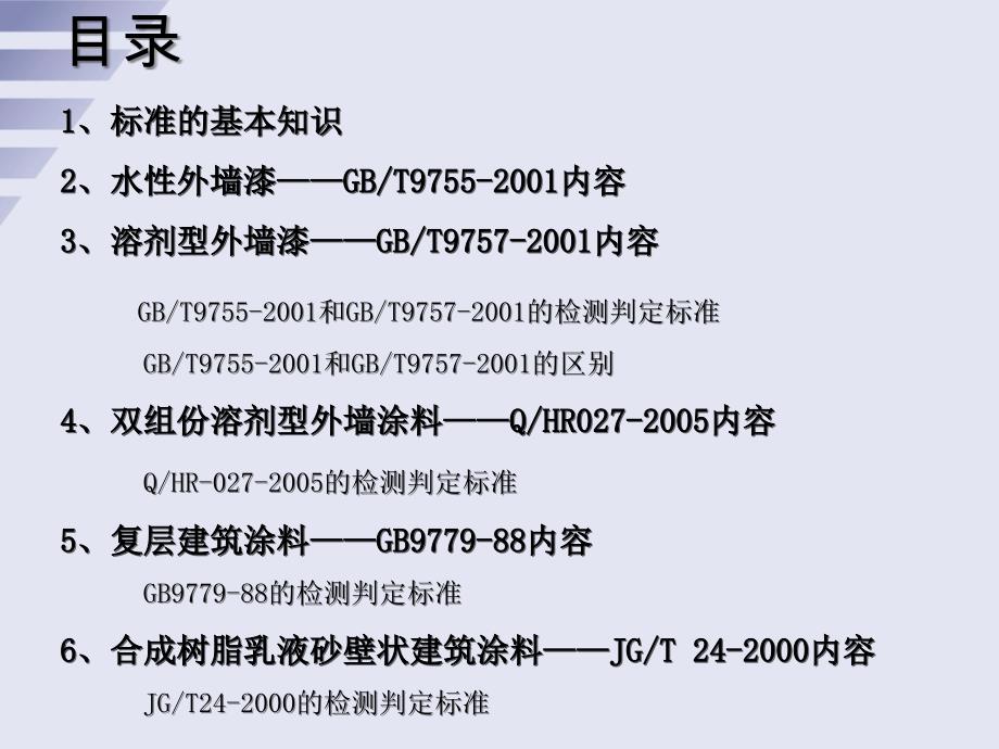 外墙涂料执行标准和方法课件_第2页