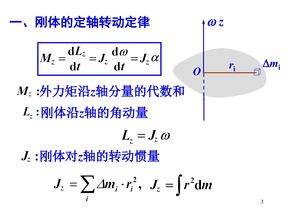 第5章刚体的定轴转动自学总结_第3页