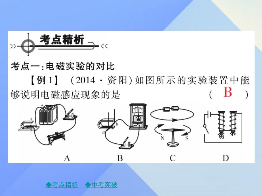 九年级物理上册 第8章 电磁相互作用与应用章末复习教学课件 （新版）教科版_第2页