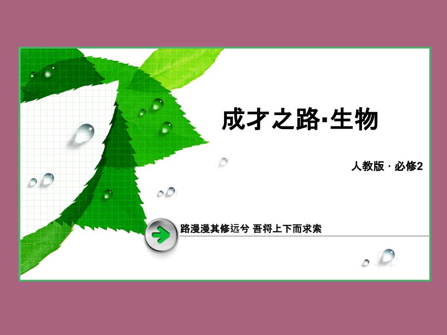 高一生物人教版必修253人类遗传病ppt课件_第1页