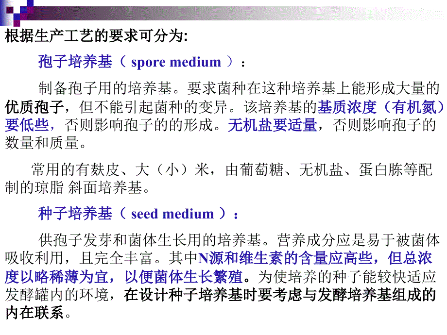 种代谢产物所需要的按一定比例配制的的多种营养物质_第3页