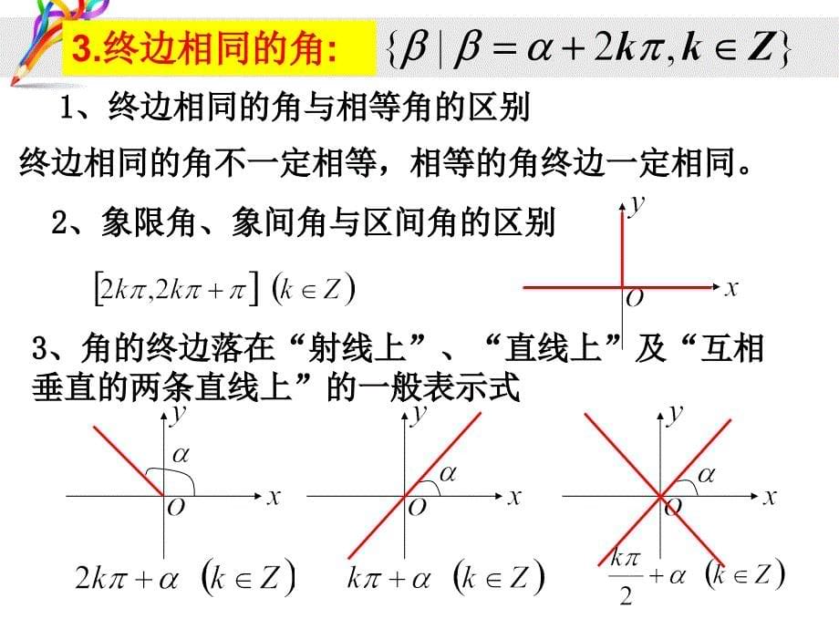 数学必修四第一章复习_第5页