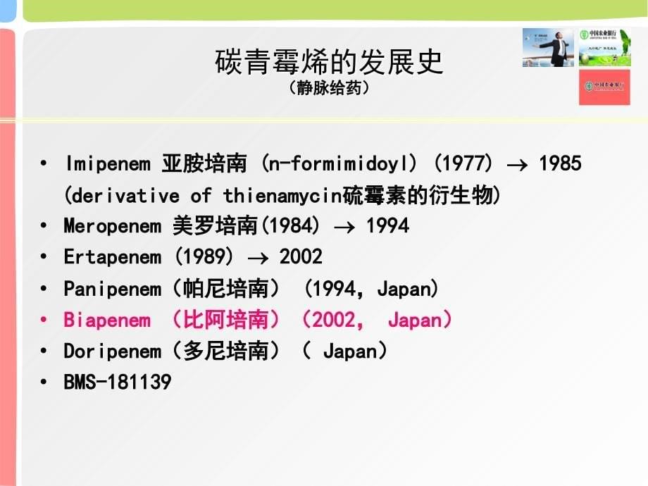 比阿培南基础与临床应用PPT课件02_第5页