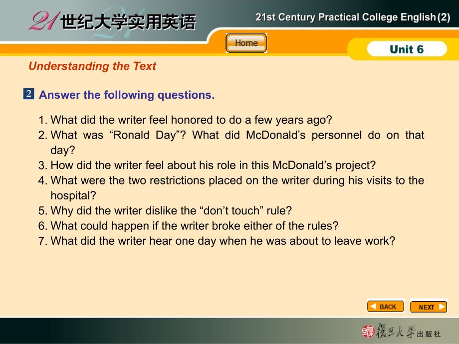 21世纪大学实用英语综合教程(第二册第6单元)_第3页