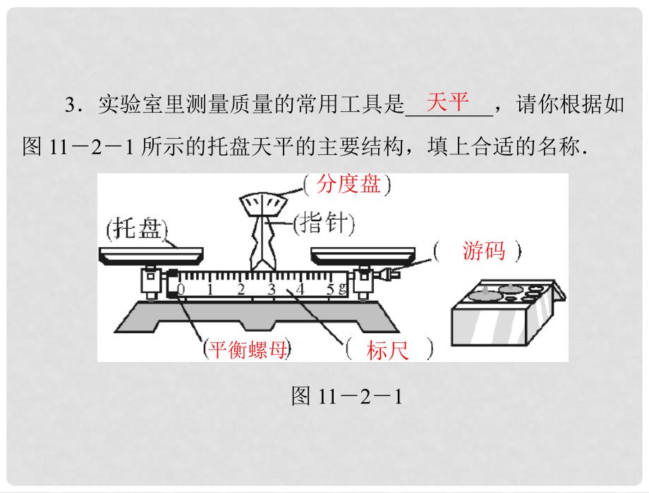 九年级物理 第十一章 多彩的物质世界 二、质量课件 人教新课标版_第3页