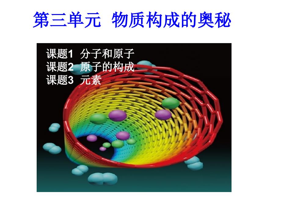 2014课题1分子和原子1课时_第1页