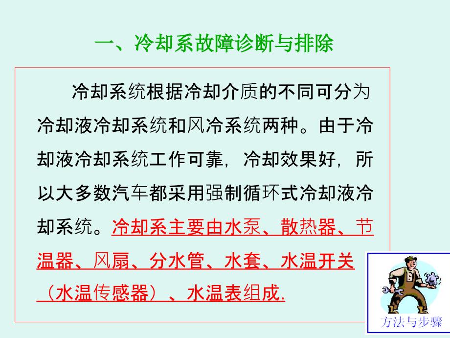 发动机冷却系故障诊断与维修_第4页