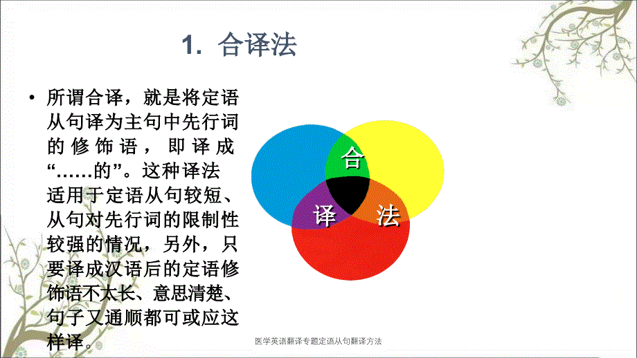 医学英语翻译专题定语从句翻译方法_第3页