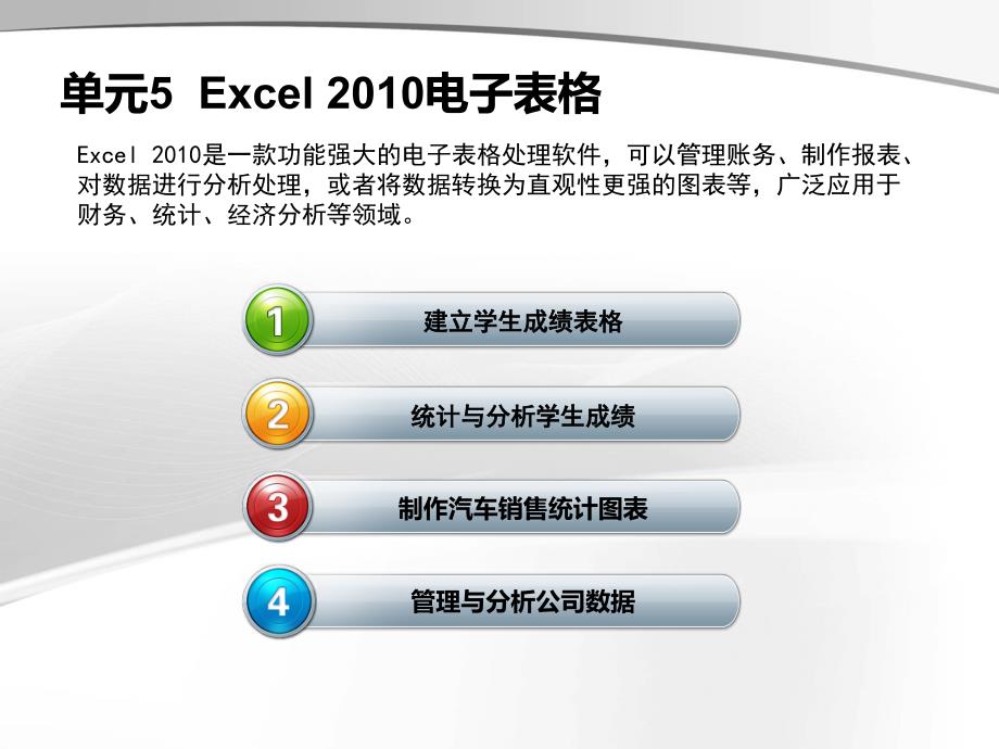 计算机应用基础Excel电子表格_第2页