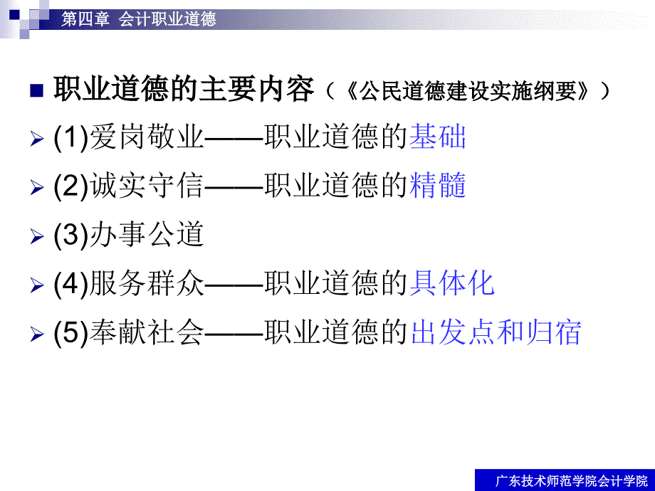 第五章 会计职业道德_第4页