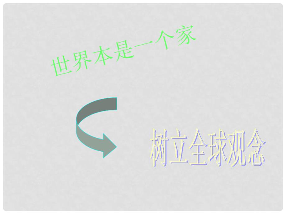 湖南省耒阳市冠湘中学中考政治 九年级 树立全球观念复习课件_第4页