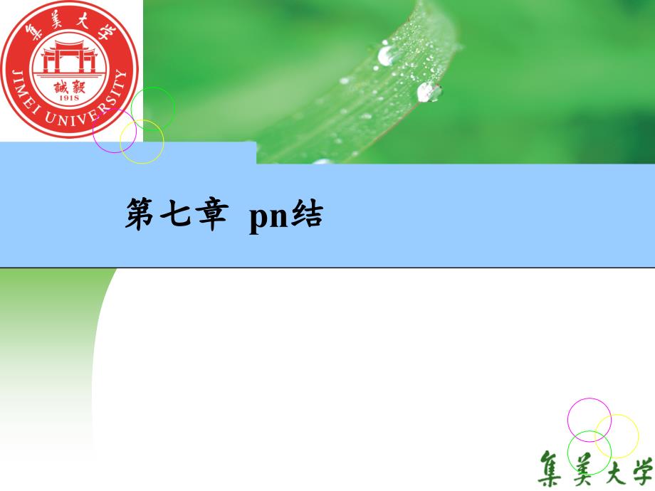 pn结PPT精品文档_第1页