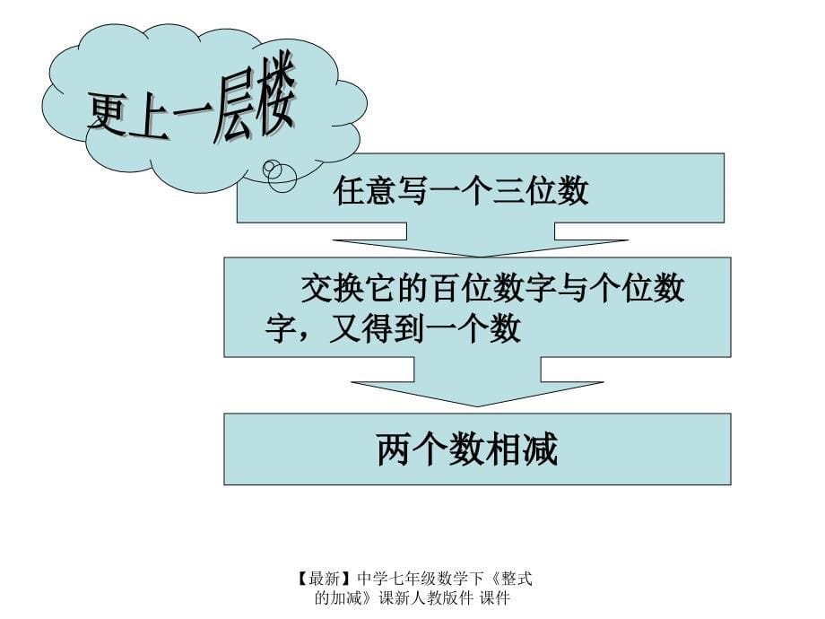 最新七年级数学下整式的加减课新人教版件课件_第5页