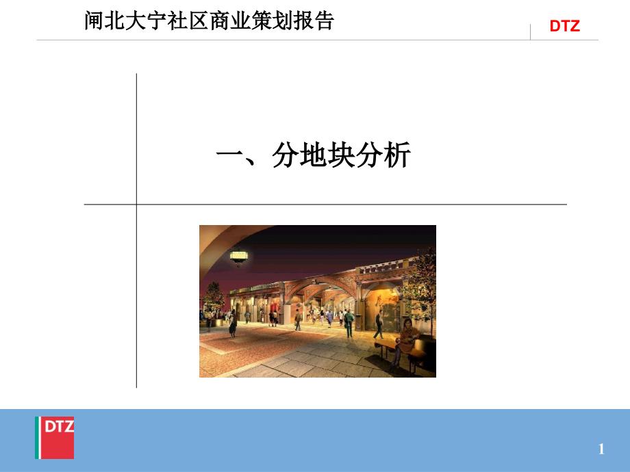上海闸北大宁社区商业项目策划报告52页_第1页