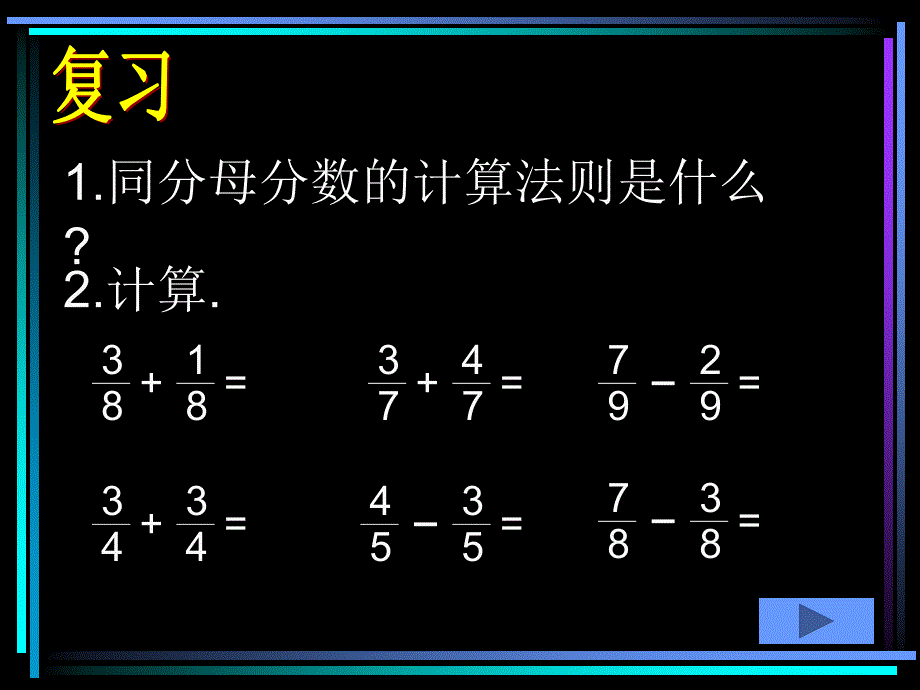 人教版五年级下册异分母分数加减法课件_第2页