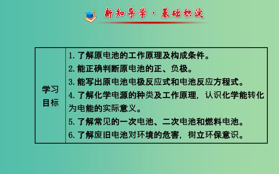 高中化学 1.2.1 原电池的工作原理课件 鲁科版选修4.ppt_第2页