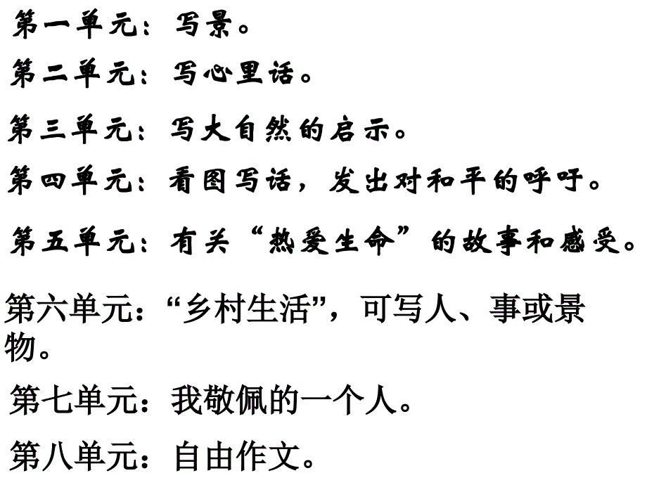 《人教版四年级下册期末作文复习》课件_第4页