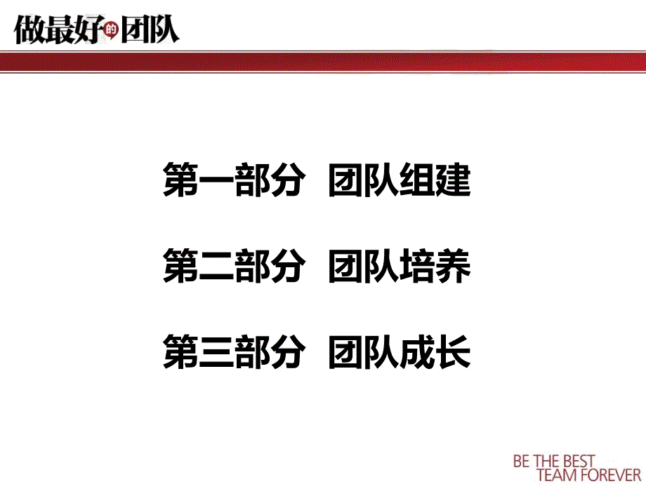 一部分团队组建二部分团队培养三部团队成长_第2页