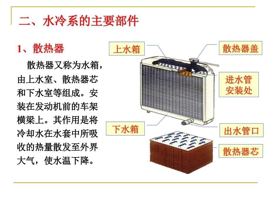 汽车冷却系统ppt(1)电子教案_第5页