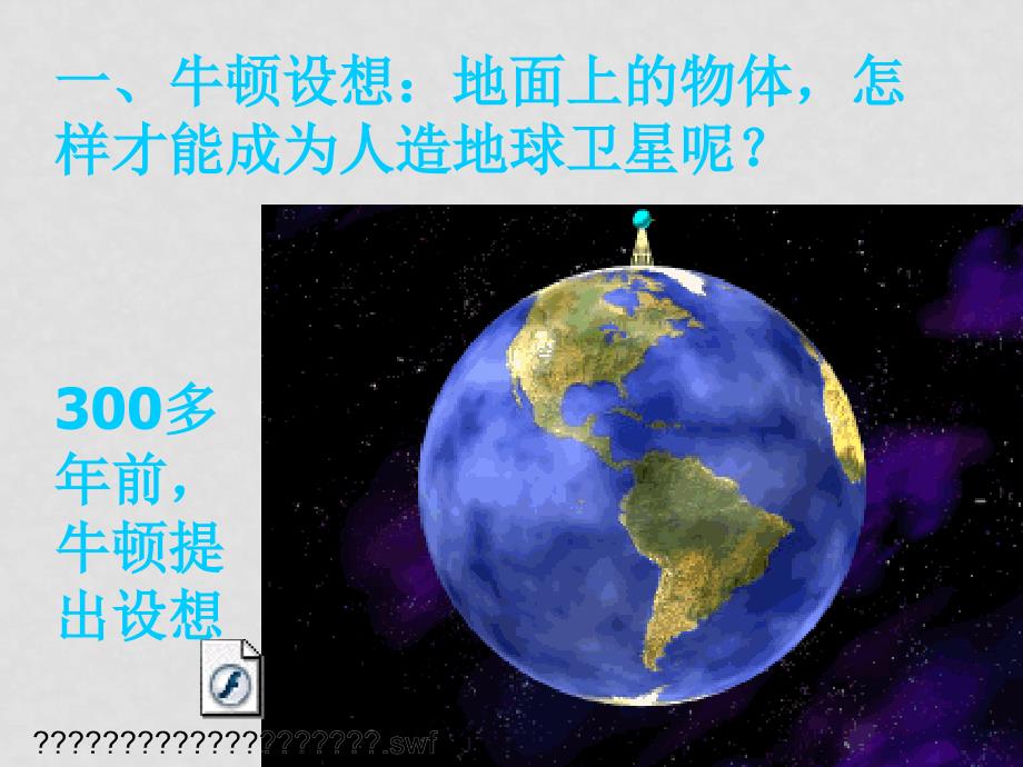 高中物理宇宙航行课件苏教版必修2_第3页