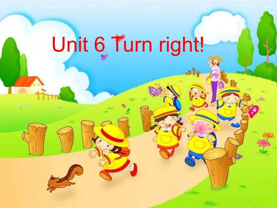 湘少版四年级上册unit6turnright课件.ppt_第1页