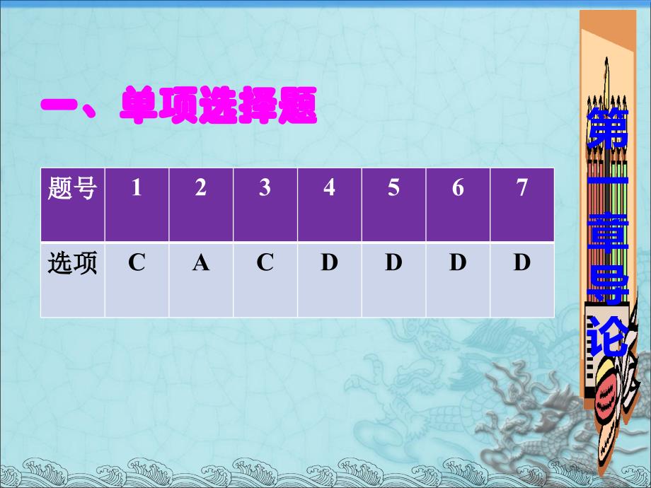 经济法概论习题答案_第3页