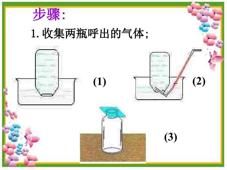 对人体吸入的空气和呼出的气体的探究ppt课件_第4页