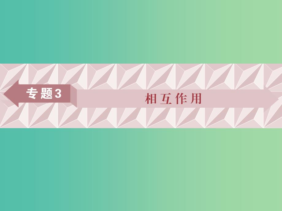 广东省2019高考物理一轮基础复习 专题3 相互作用课件.ppt_第1页