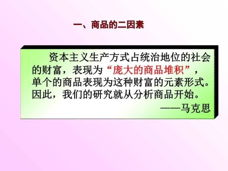 商品及其内在矛盾课件_第5页