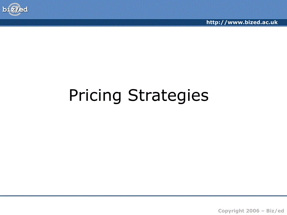 实用文体翻译（商务相关）：pricing_strategy_第1页