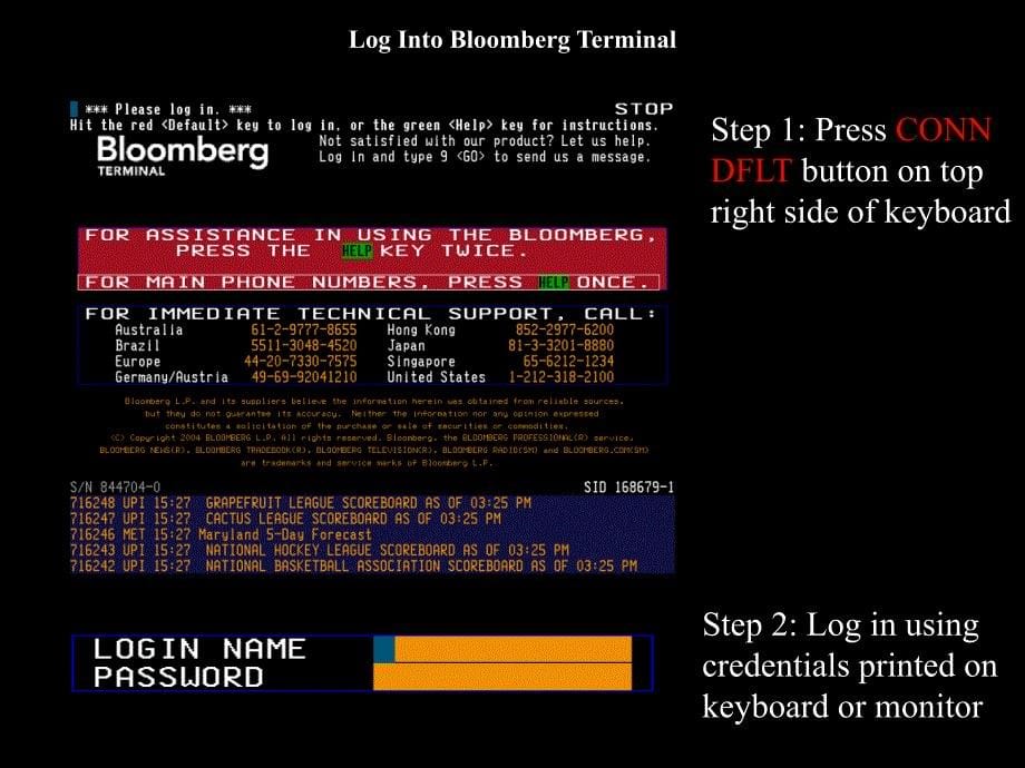 bloomberg数据库教学课件_第5页