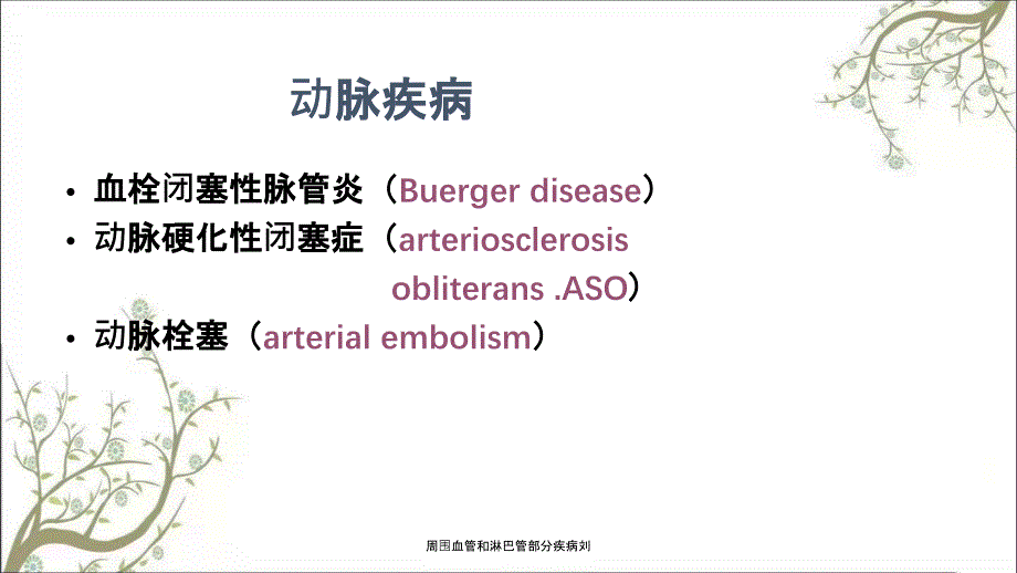 周围血管和淋巴管部分疾病刘_第3页